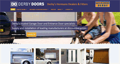 Desktop Screenshot of derbydoors.co.uk